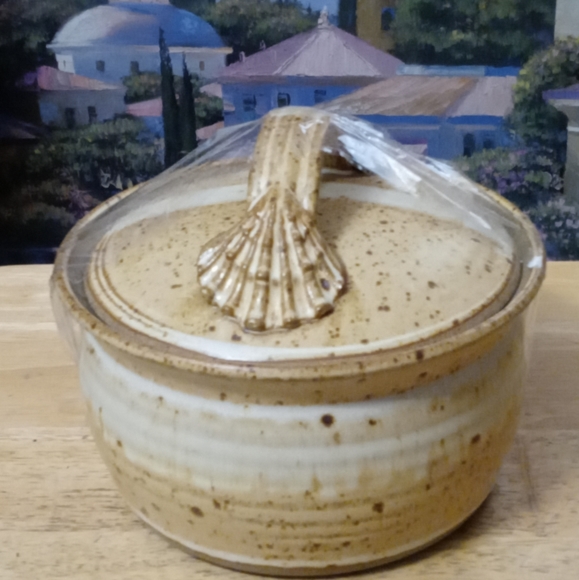 🇺🇸Signed Magnum Pottery Lidded Dish🍜Made In N.C. U.S.A.,Rob&Beth Magnum. - Picture 9 of 10